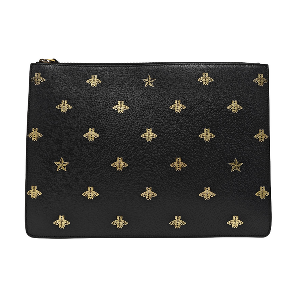 Calfskin Clutch Black