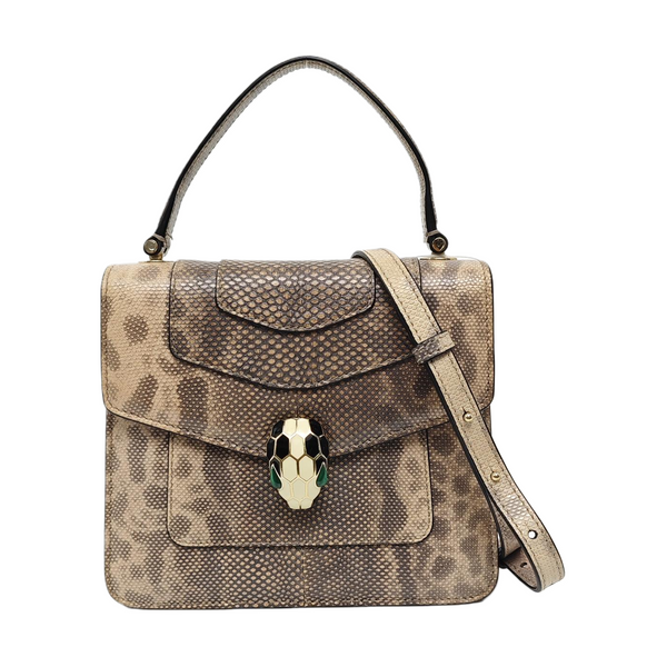 SERPENTI FOREVER Quilted Python Multicolor