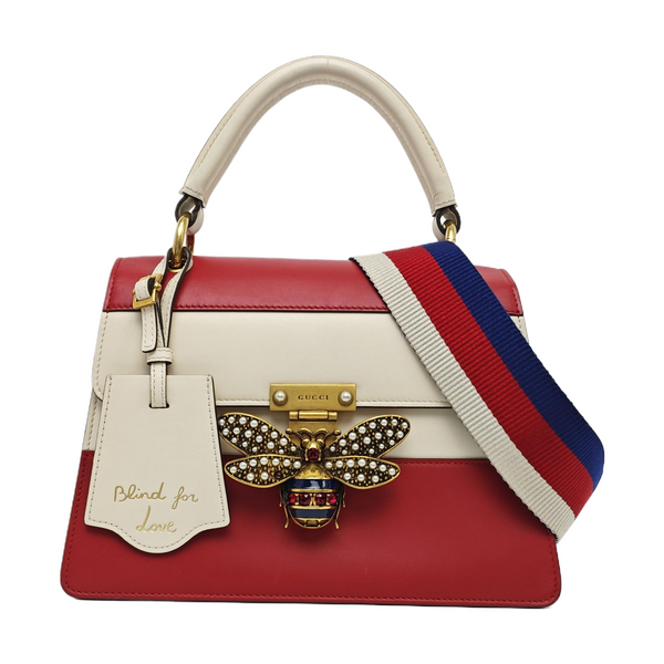 Queen Margaret Small Calfskin Multicolor