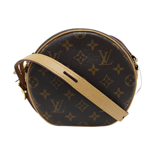 BOITE CHAPEAU PM Monogram Coated Canvas Brown