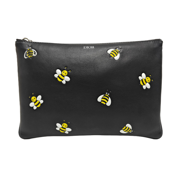 Calfskin Clutch Black