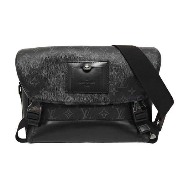 VOYAGER PM Monogram Coated Canvas Black
