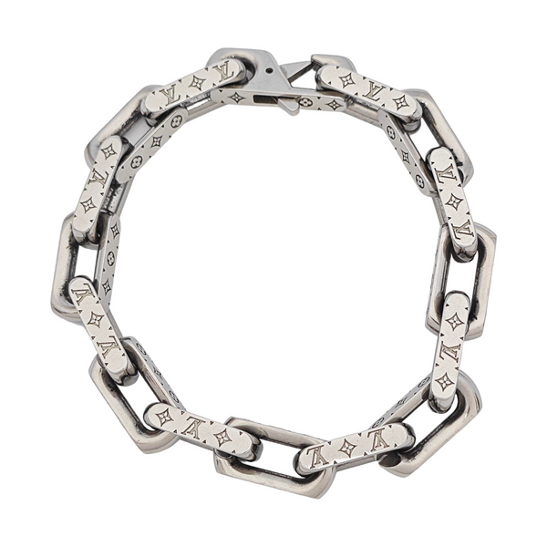 MONOGRAM Metal Silver Bracelet