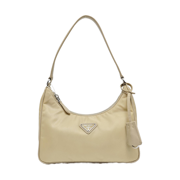 Re-Edition2005 Mini Nylon Beige