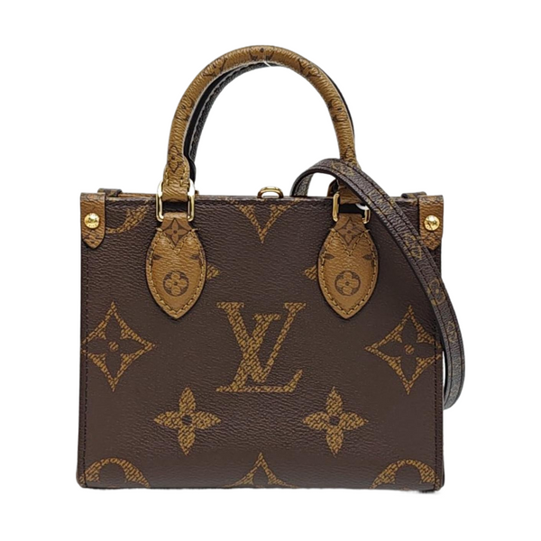 ONTHEGO BB Monogram Coated Canvas Brown