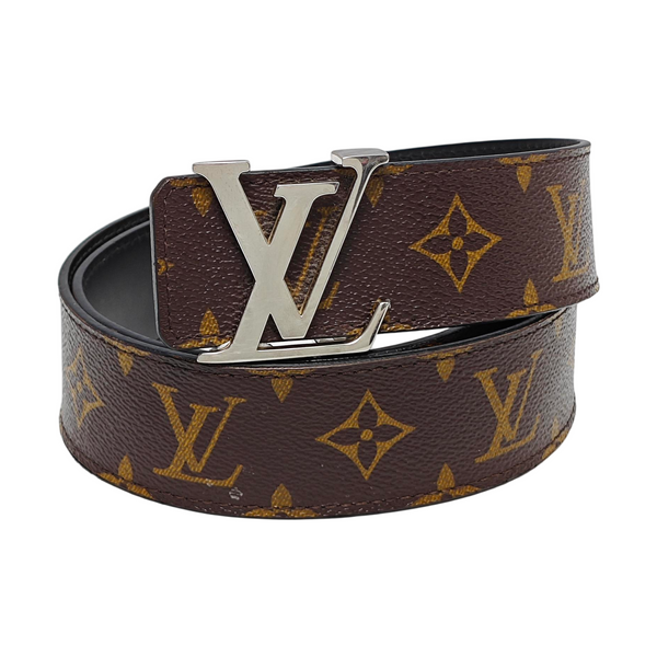Coated Canvas Belt Brown