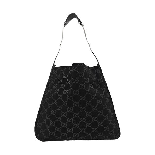 Suede Shoulder Bag Black