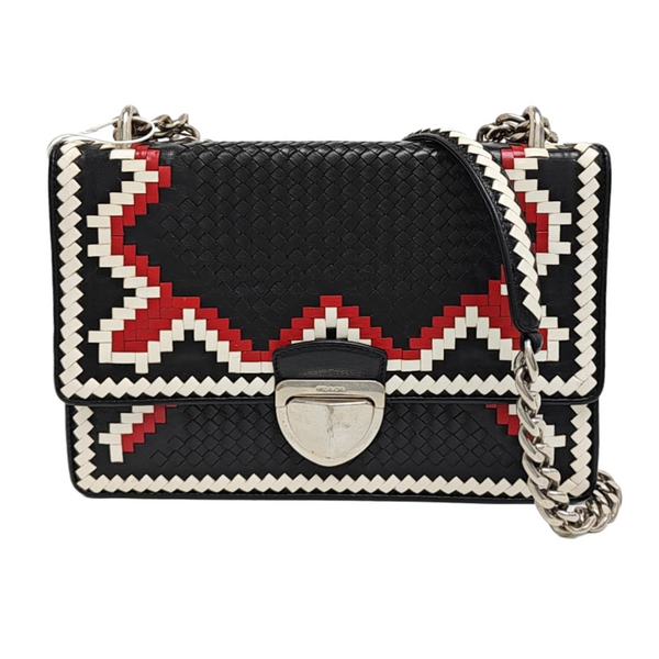 Calfskin Shoulder Bag Black