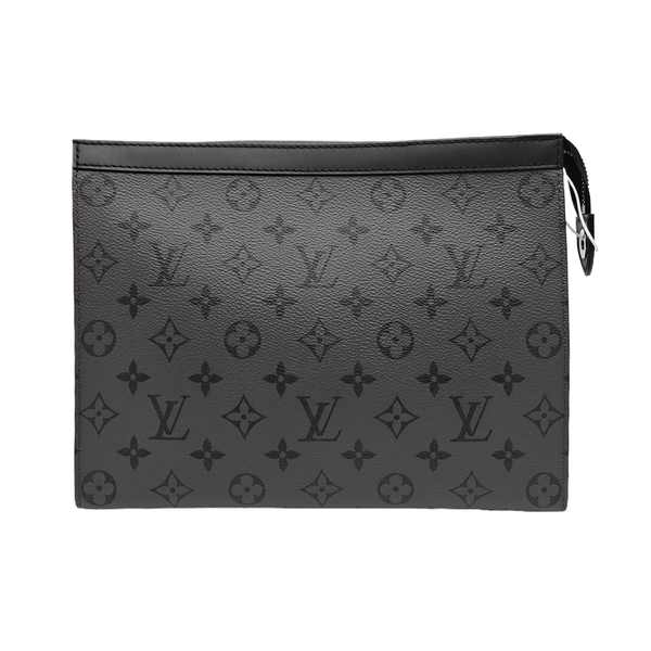 Pochette Voyag MM Monogram Coated Canvas Gray