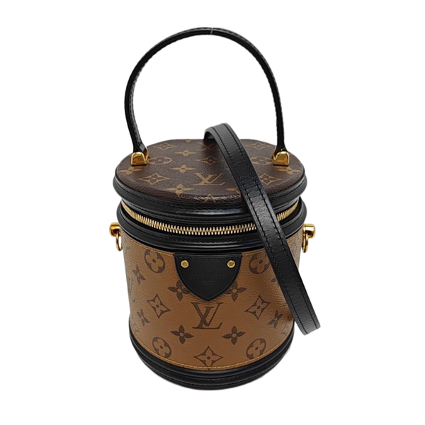 CANNES PM Monogram Coated Canvas Brown