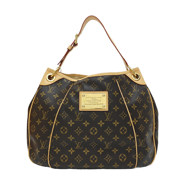 GALLIERA Monogram Coated Canvas Brown