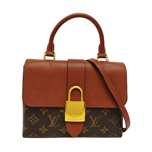 LOCKY BB Monogram Coated Canvas Brown