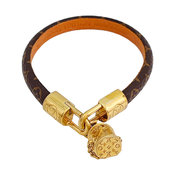 ALMA Coated Canvas Brown Bangle