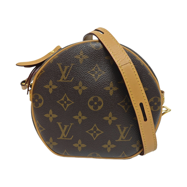 BOITE CHAPEAU PM Monogram Coated Canvas Brown