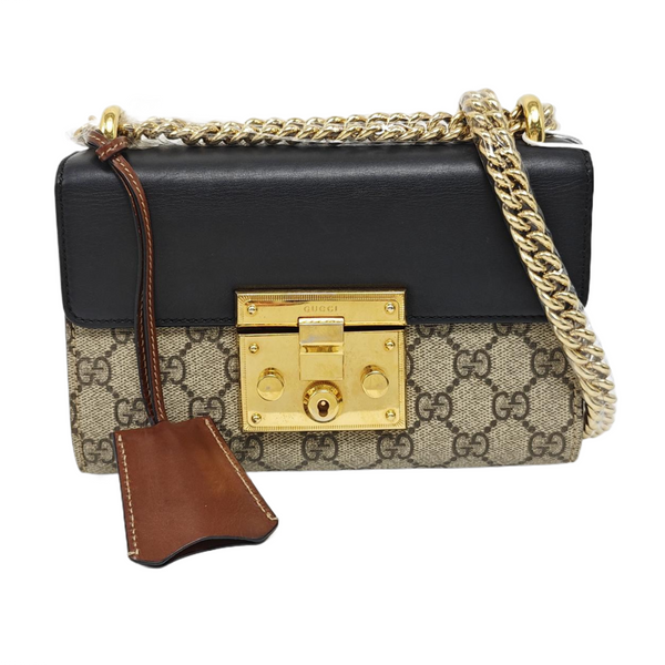 Padlock Small Monogram Coated Canvas Multicolor