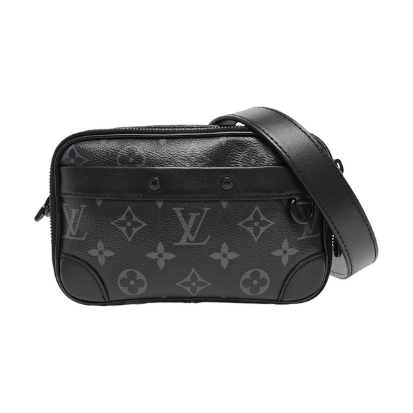 ALPHA Nano Monogram Coated Canvas Black