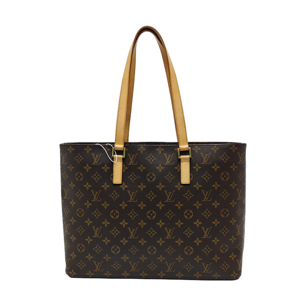 VINTAGE VAVIN GM Monogram Coated Canvas Brown