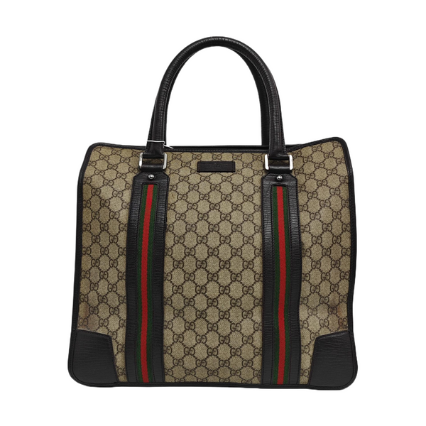 Sherry Monogram Coated Canvas Brown