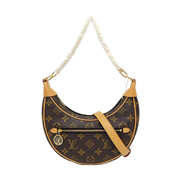 LOOP Monogram Coated Canvas Brown
