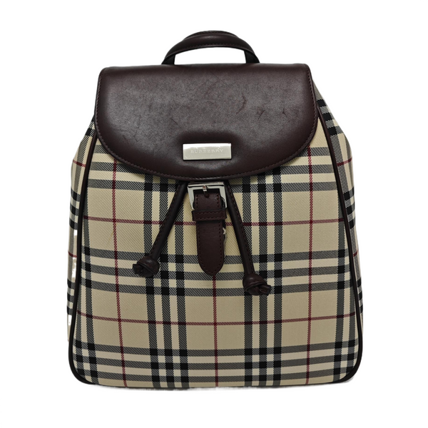 Canvas Backpack Beige