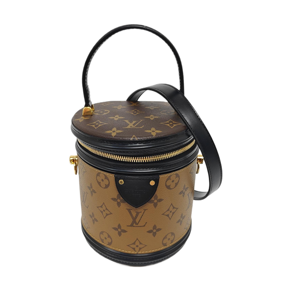 CANNES PM Monogram Coated Canvas Brown