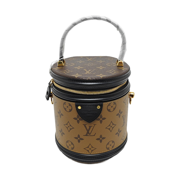 CANNES PM Monogram Coated Canvas Brown