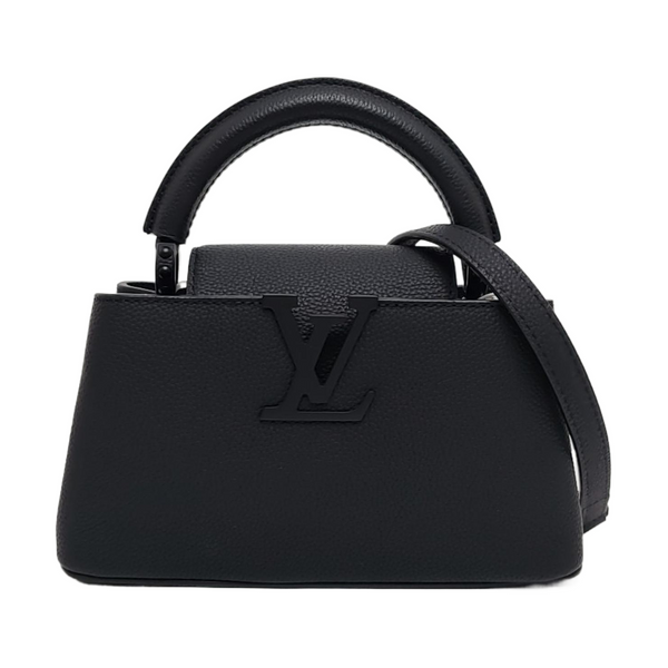 CAPUCINES Mini Calfskin Black