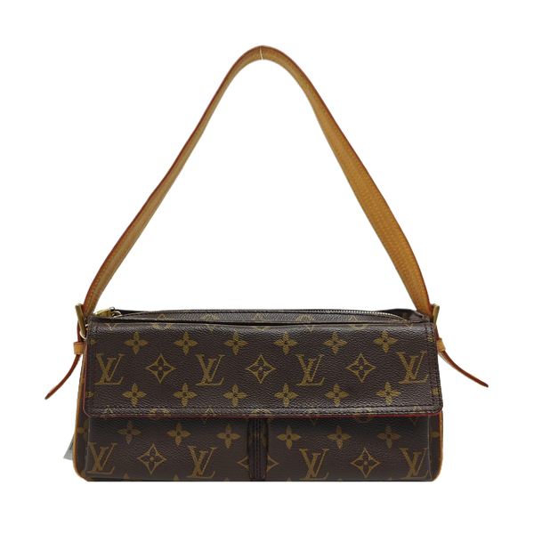 VIVA CITE Monogram Coated Canvas Brown