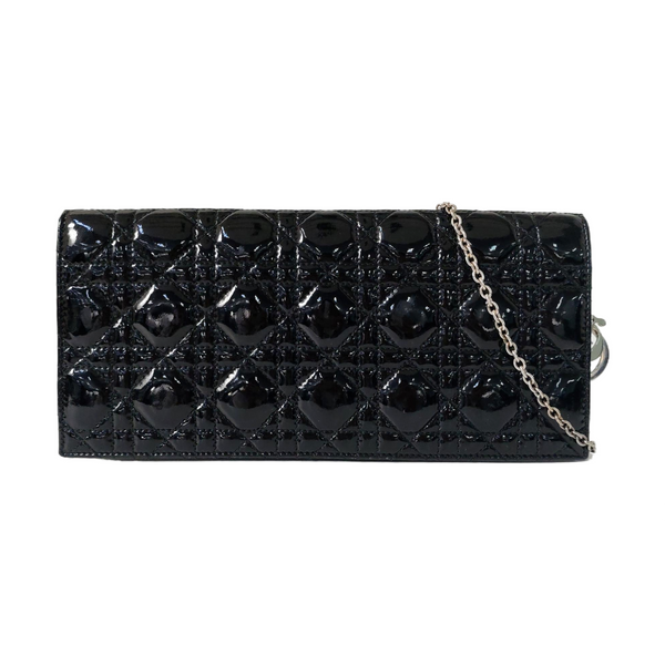 Lady Dior Medium Cannage Calfskin Black