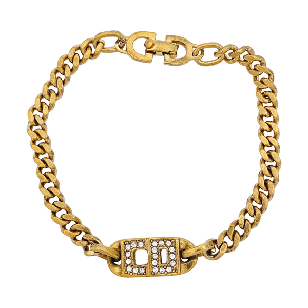Petit CD Metal Gold Bracelet