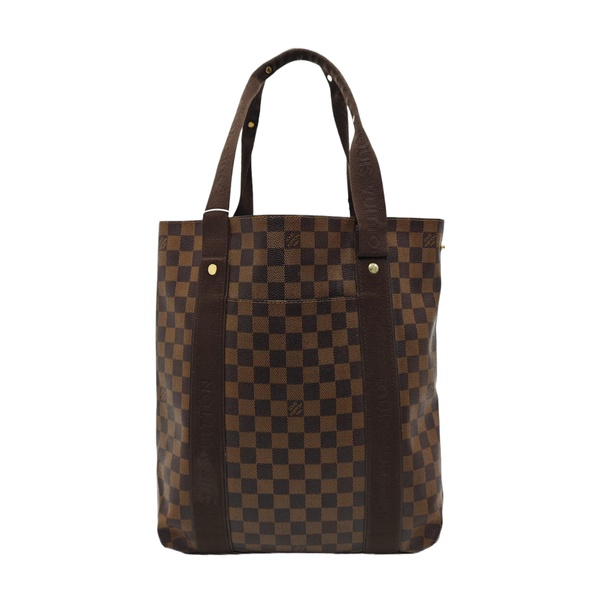 VINTAGE BEAUBOURG Damier Ebene Coated Canvas Brown
