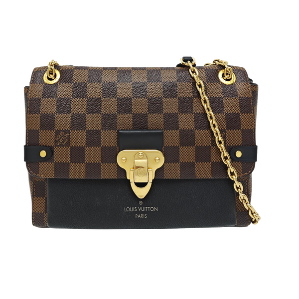 VAVIN PM Damier Ebene Coated Canvas Brown