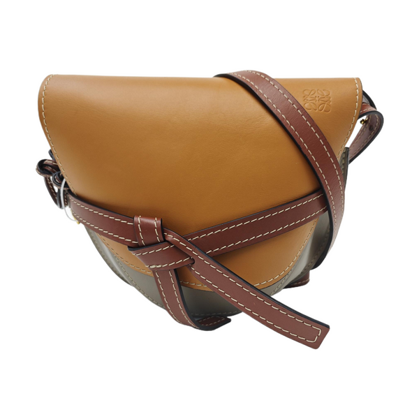 Gate Small Calfskin Brown