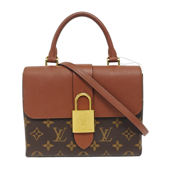 LOCKY BB Monogram Coated Canvas Brown