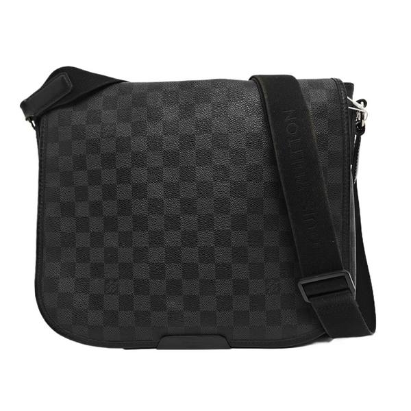 DANIEL Damier Graphite Coated Canvas Gray