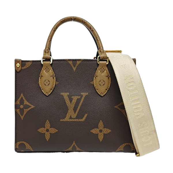 ONTHEGO PM Monogram Coated Canvas Brown
