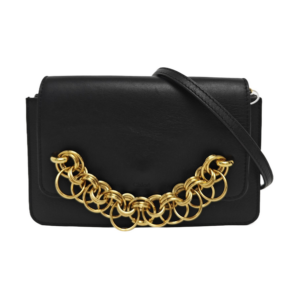 Drew Mini Calfskin Black