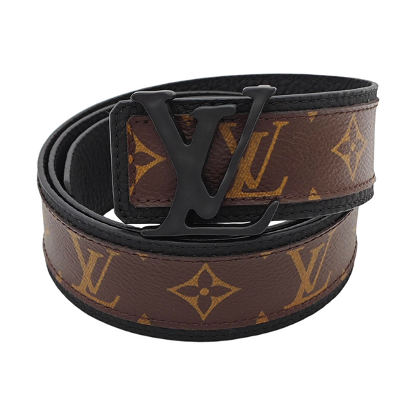 Coated Canvas Belt Brown
