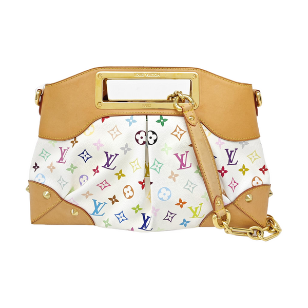 LV × TM JUDY MM Monogram Coated Canvas White