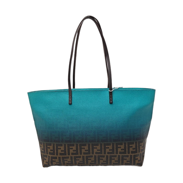 Coated Canvas Tote Bag Multicolor