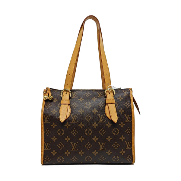 POPINCOURT Monogram Coated Canvas Brown