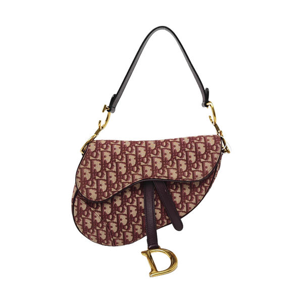 Saddle Small Canvas Red