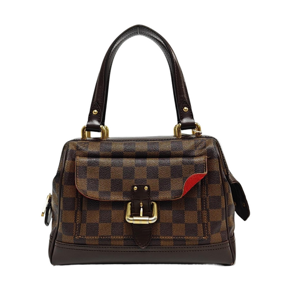 KNIGHTSBRIDGE Damier Ebene Coated Canvas Brown