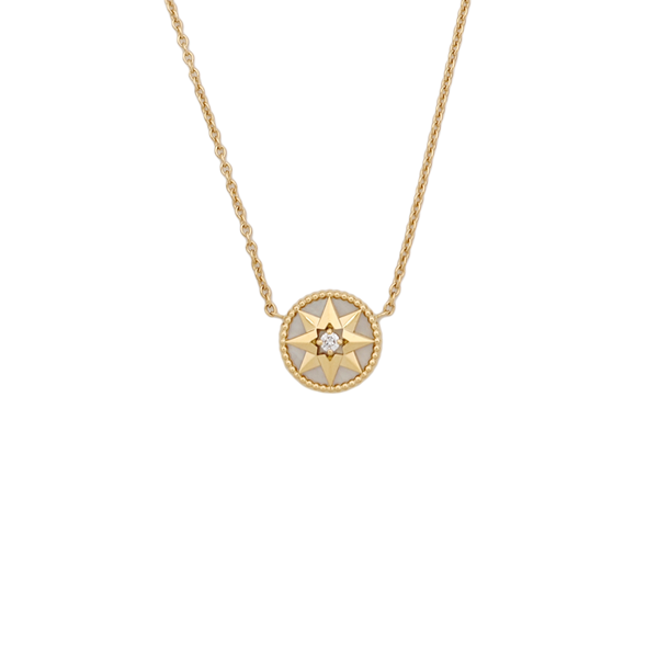 Rose Des Vents 18k Gold Necklace