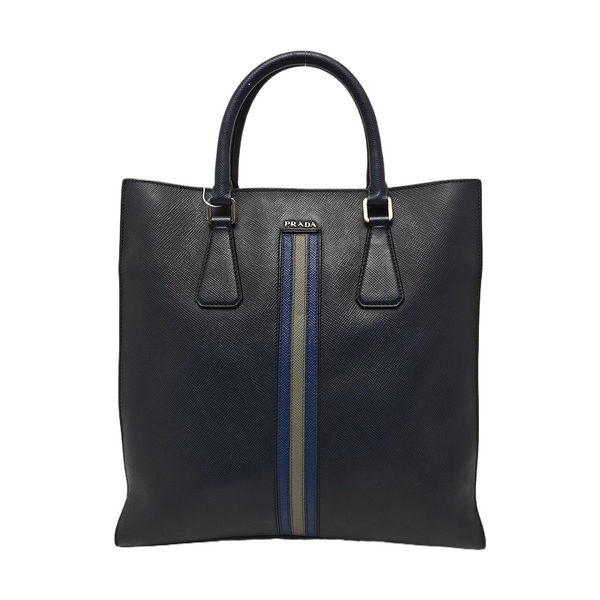 Calfskin Tote Bag Blue