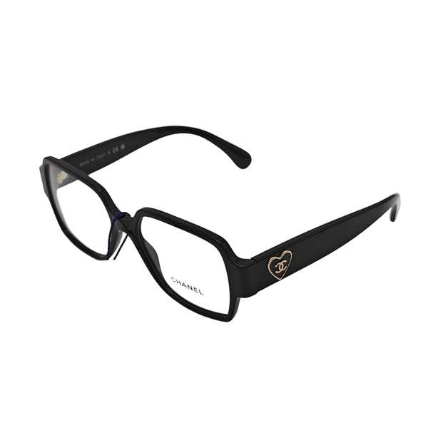 Synthetic Eyeglasses Black