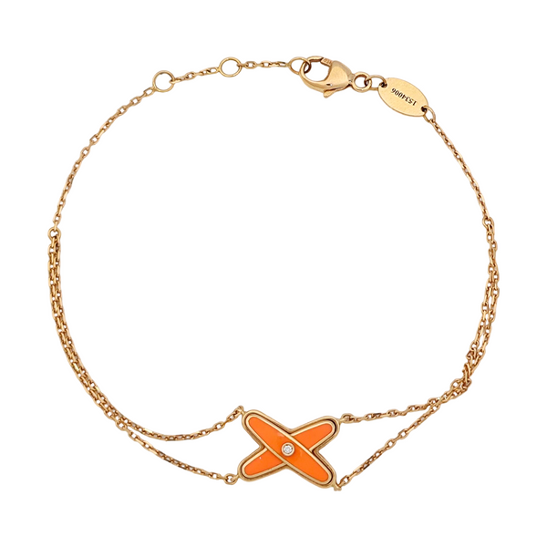 Jeux De Liens 18k Rose Gold Bracelet