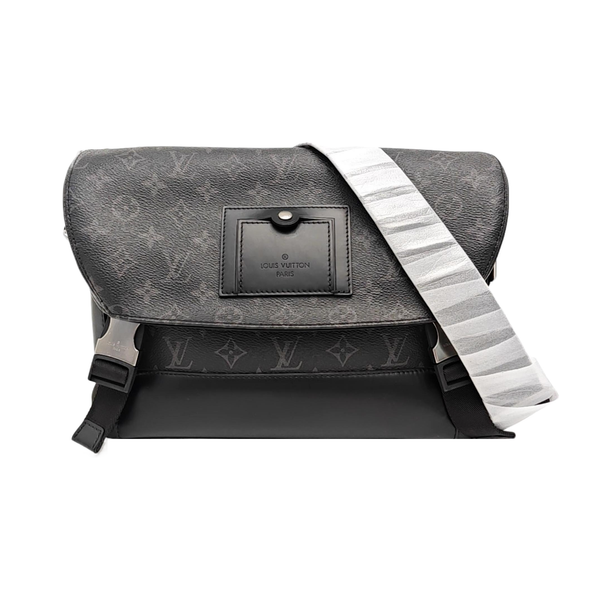 VOYAGER PM Monogram Coated Canvas Black