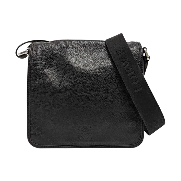 Calfskin Shoulder Bag Black