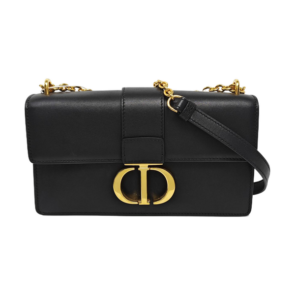 30 Montaigne East-West Calfskin Black
